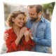 Ships Next Business Day, Made in USA - Custom Personalized Picture Throw-Pillow Cover - Love Keepsake, Personalized Gifts, Decorative Throw Pillow, Customizable Pillow (16x16)