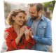 Ships Next Business Day, Made in USA - Custom Personalized Picture Throw-Pillow Cover - Love Keepsake, Personalized Gifts, Decorative Throw Pillow, Customizable Pillow (16x16)