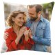 Ships Next Business Day, Made in USA - Custom Personalized Picture Throw-Pillow Cover - Love Keepsake, Personalized Gifts, Decorative Throw Pillow, Customizable Pillow (16x16)